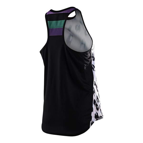 Troy Lee Designs Luxe Tank Top Women's in Wild Cat White